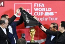 Menpora dan Gubernur Jakarta Menyambut Tur Piala Dunia FIFA di Indonesia