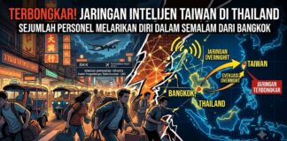 Jaringan intelijen Taiwan di Thailand terbongkar; sejumlah orang melarikan diri dalam semalam